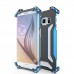 Samsung Galaxy S6 Edge - R-Just Outdoor Ultra Light Aviation Aluminium Drop-Proof Metal Phone Protective Cover Case - Blue